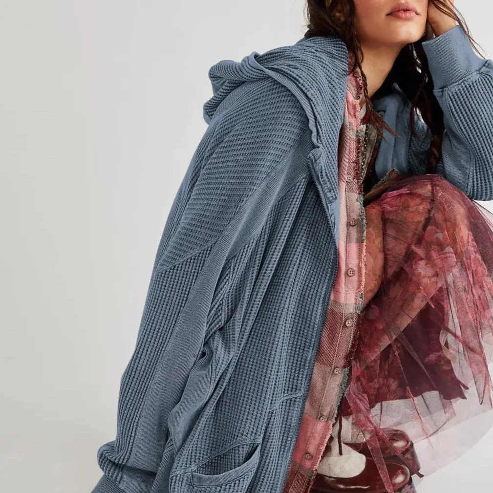 Waffle Wonderfall Zip-Up Hoodie - Image 10