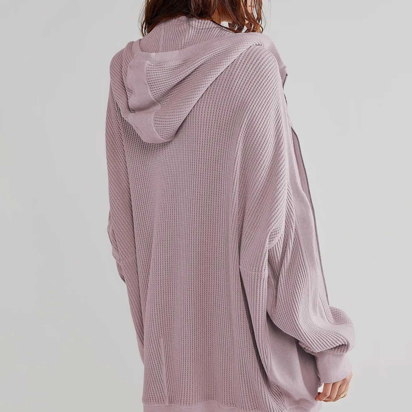 Waffle Wonderfall Zip-Up Hoodie - Image 13