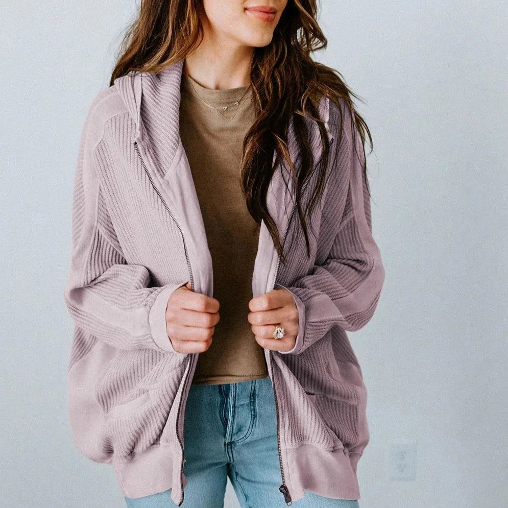 Waffle Wonderfall Zip-Up Hoodie - Image 9