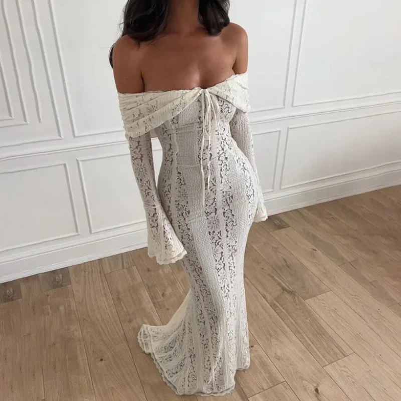 Waves & Lace Sexy Party Dress - Image 7