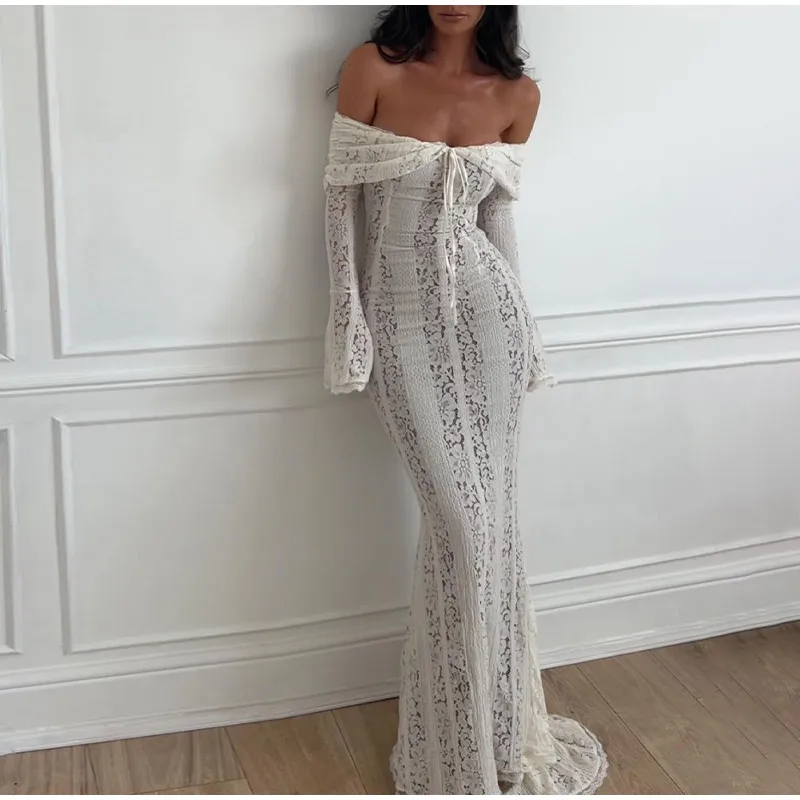 Waves & Lace Sexy Party Dress - Image 8