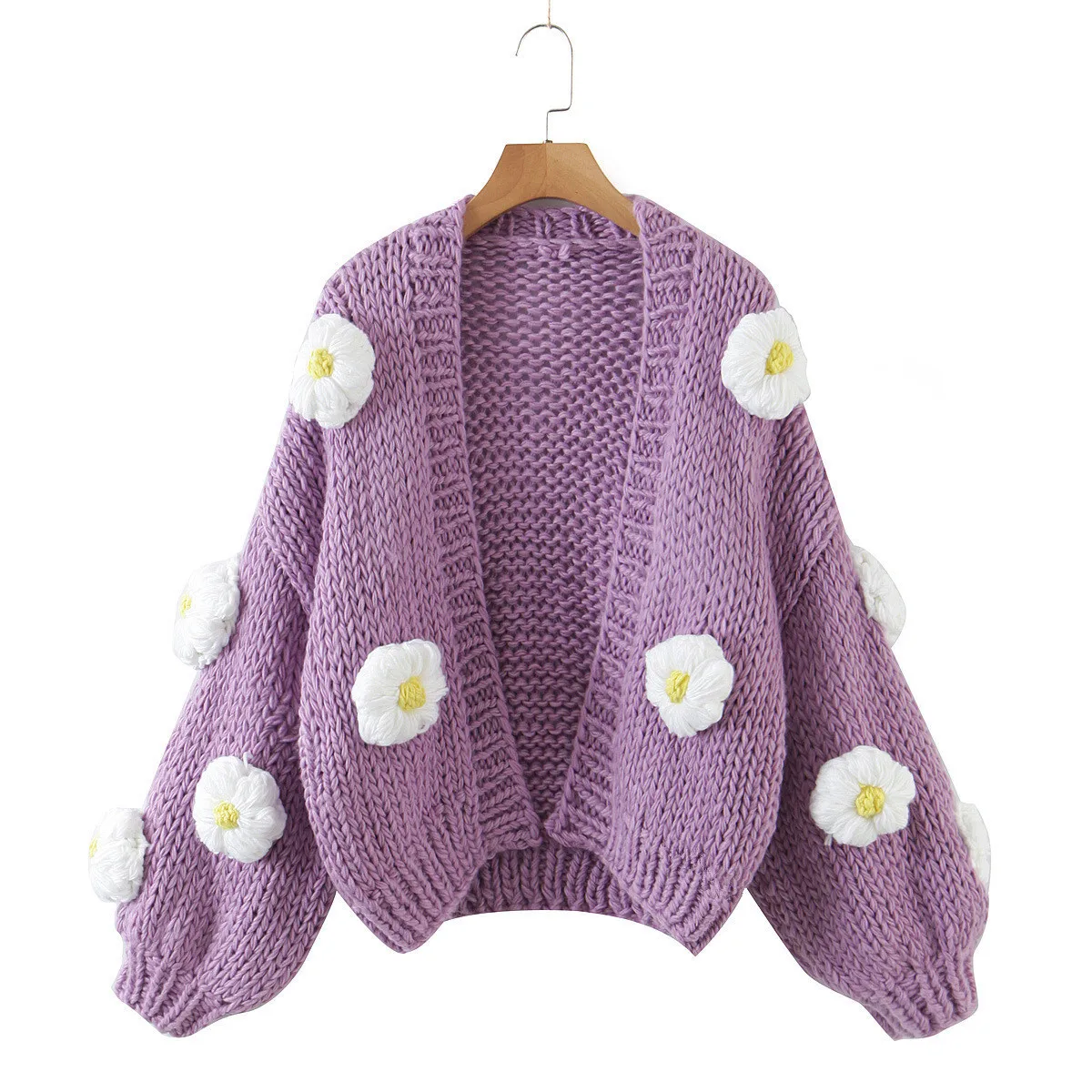 Winter Garden Embroidered Cardigan - Image 4
