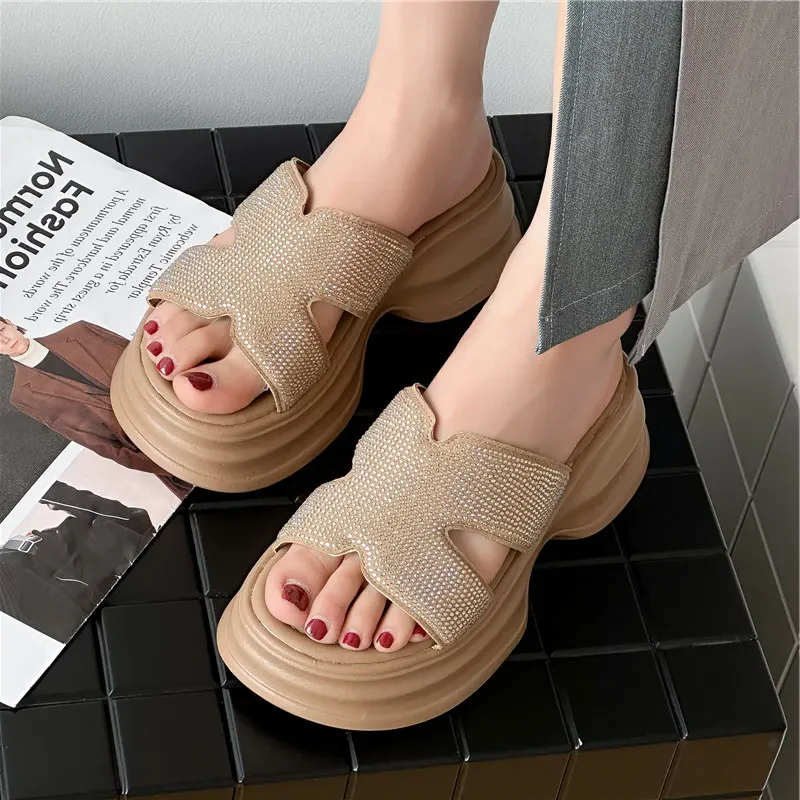 Xandra Glit Summer Slippers - Image 4