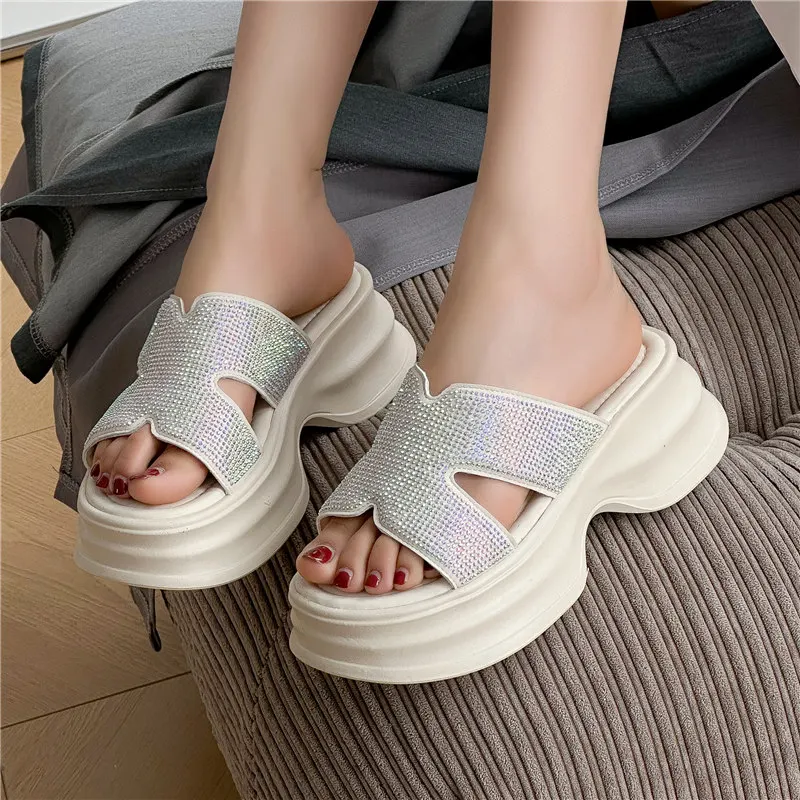 Xandra Glit Summer Slippers - Image 6