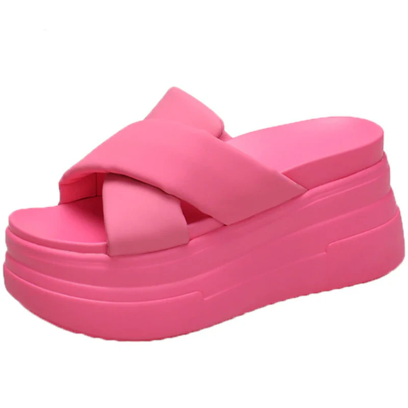 Xtra Summer Platform Slippers - Image 3